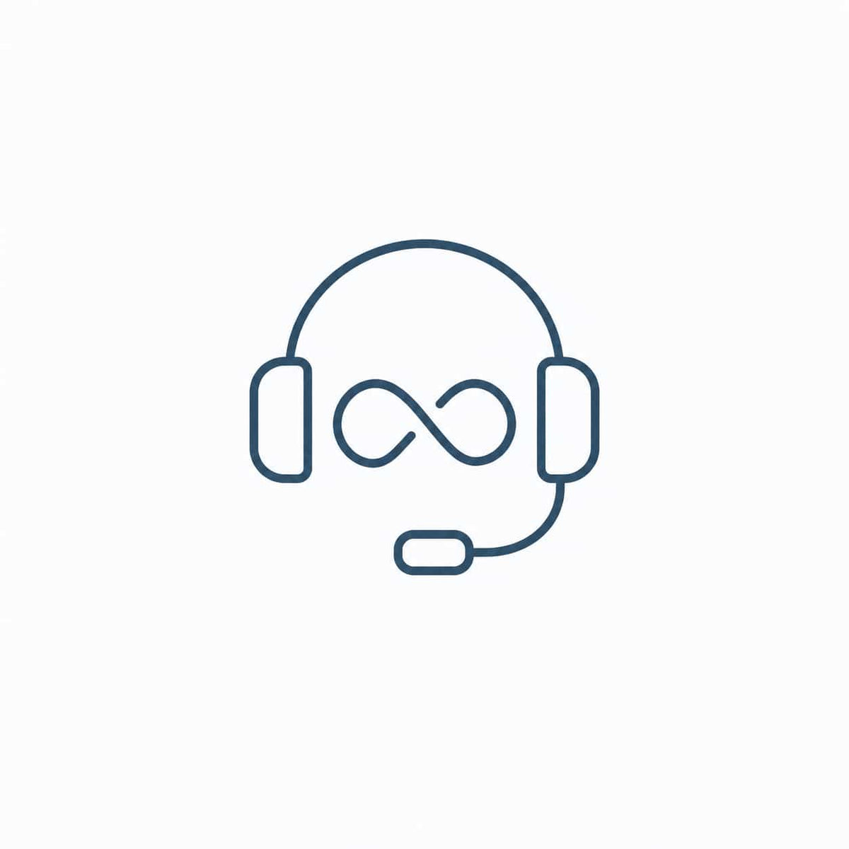 AURAJONG lifetime technical support for automatic American Mahjong tables, illustrated with a support headset and infinity symbol.